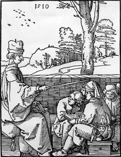 The School Lesson, 1510 by Albrecht Dürer